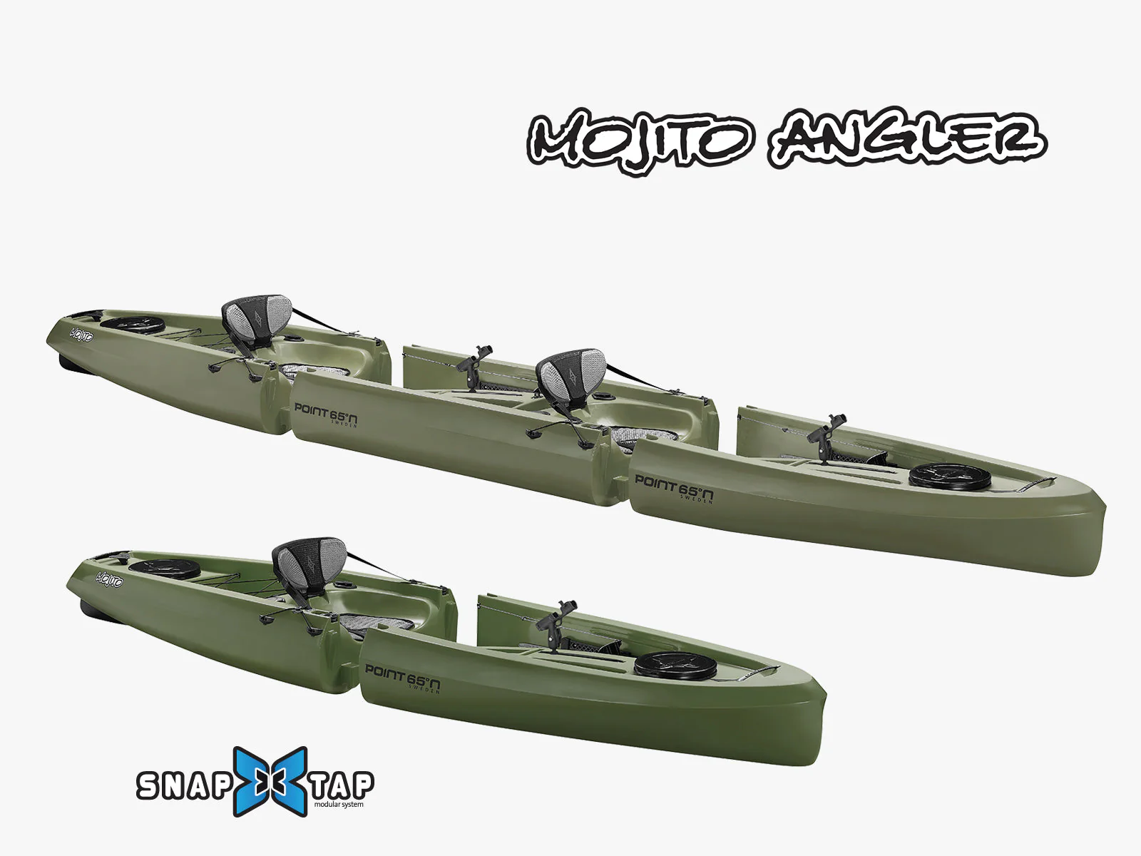 Mojito Angler Modular Fishing Kayak